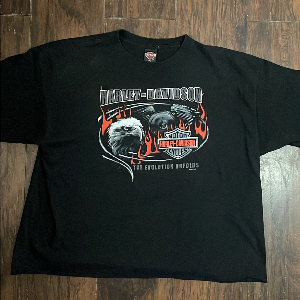 Harley Davidson T-shirt cropped